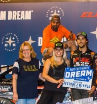 CrewChiefsofUSA's tweet photo. #sunsoutgunsout shirtless Shawn flexes’ 💪 his muscles on the competition last night at the big E and strikes a pose in victory lane #cmonback https://t.co/TxyBwsz9QH