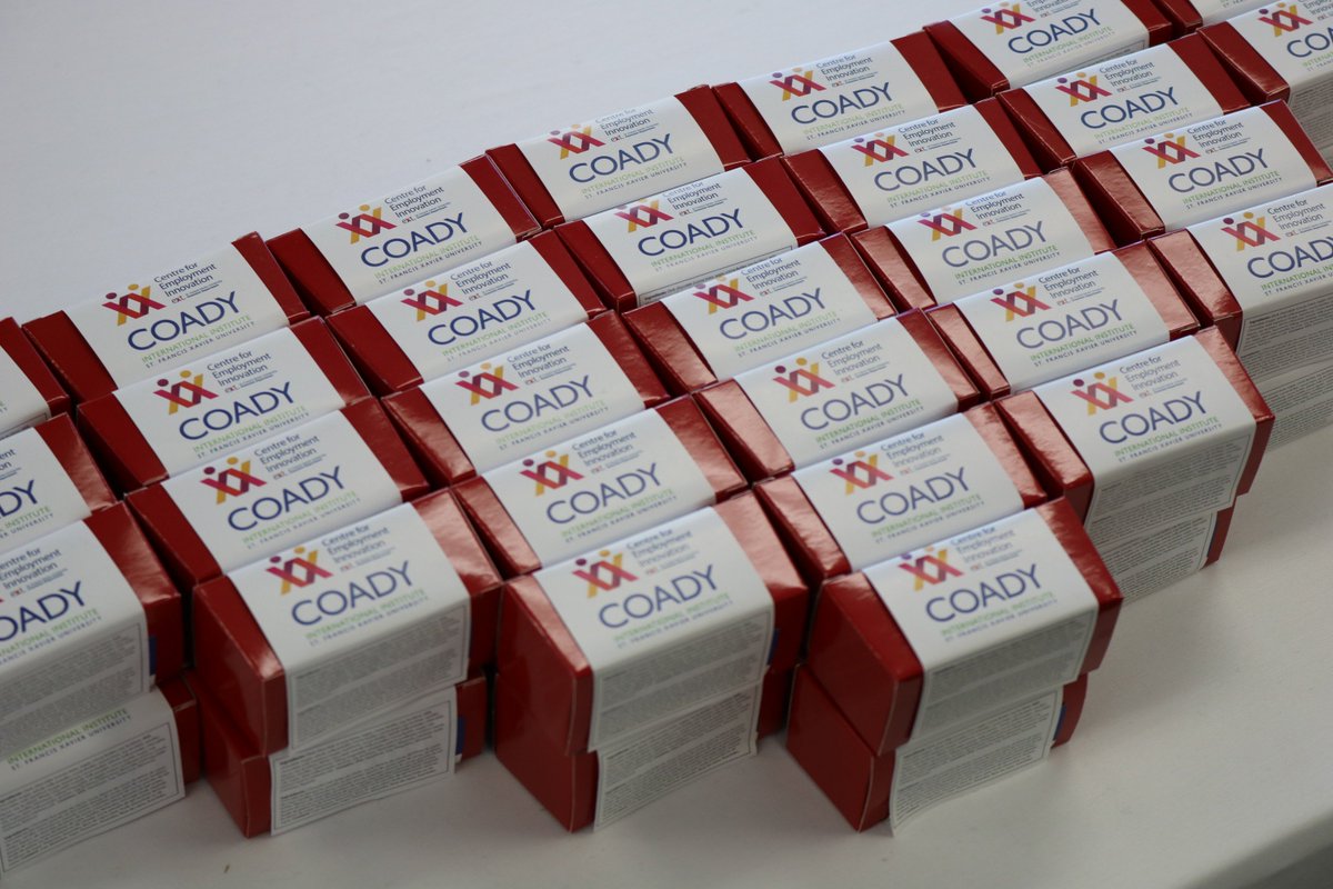 StFXExtension's tweet photo. Stop by the Centre for Employment Innovation booth at @theNSCDA Conference today and tell us about an innovative program/practice you're using at your workplace, we'd love to hear from you! If you need any incentive, we are handing out @Peacebychoco! #nscda2019 https://t.co/w1IUeuuf4M