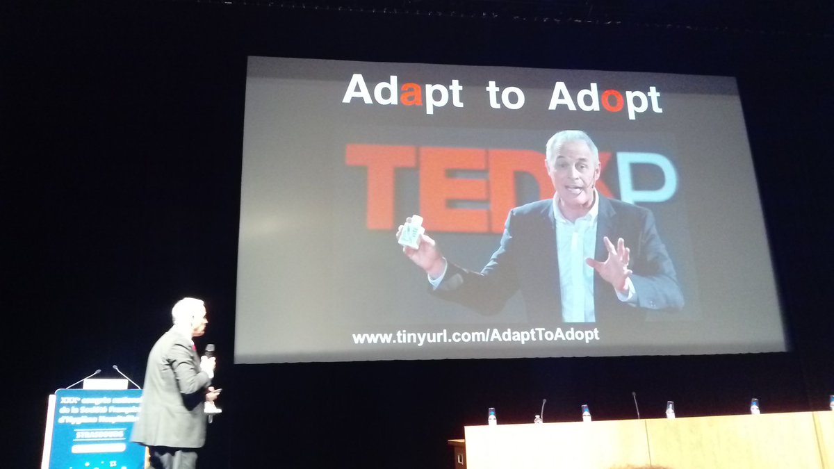 LaSF2H's tweet photo. ADAPT TO ADOPT Le secret du succès d'une stratégie multimodale de changement de comportement 😻 #HelloKitty #SF2H2019 @DidierPittet https://t.co/EZm85yanhH