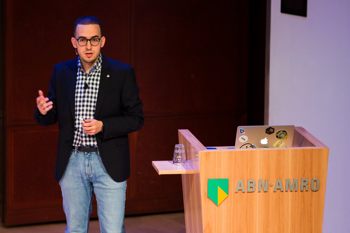 We were off to a great start today of the #BIC19, with "Blockchain for Dummies" by @badrtazrouti. (📷: dexterphotography)