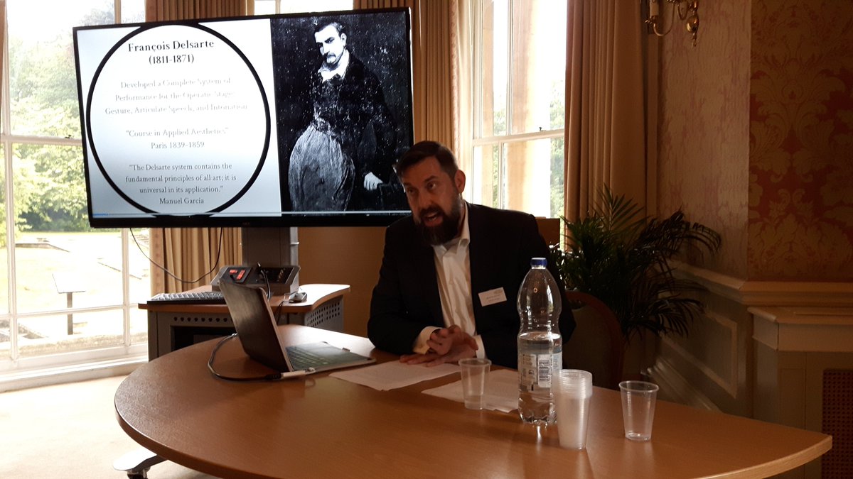ObertoBrookes's tweet photo. Bradley Hoover sheds a new light on Wagnerian aesthetics, demonstrating the striking parallels with the teachings of François Delsarte. #OBERTOPG19 https://t.co/pev9L2Eg2n