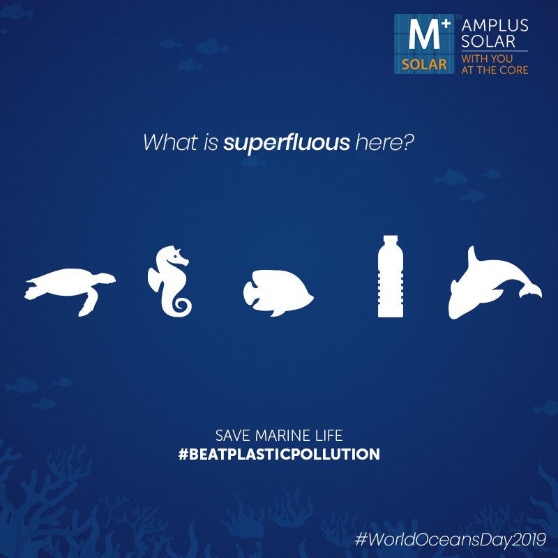 amplussolar's tweet photo. We all know what looks #Superflous here but what steps are we taking to stop this is what matters today.
The #ocean covers 71% of the #planet & the majority of the #Oxygen in #earth’s atmosphere is produced by marine plants.
#BeatPlasticPollution to #SaveMarineLife !
@UNFCCC https://t.co/9MDKUuEDw3
