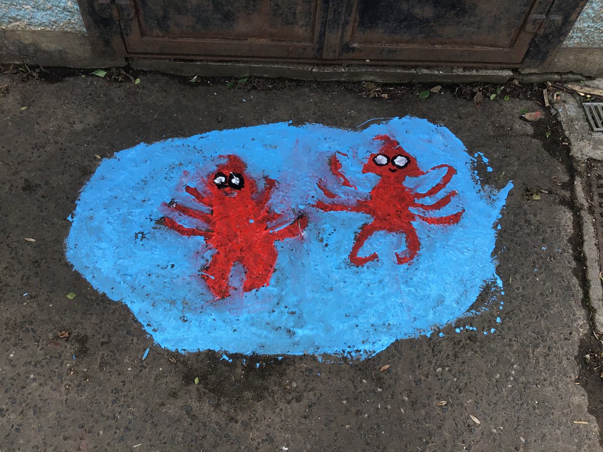 CarmunnockPS's tweet photo. P5, 6 &amp; 7 have been working hard creating drain designs for Oceans Day! We are raising awareness about playground litter ending up in our Oceans @NaeStrawAtAw #draincampaign https://t.co/eQtvrxFJTG