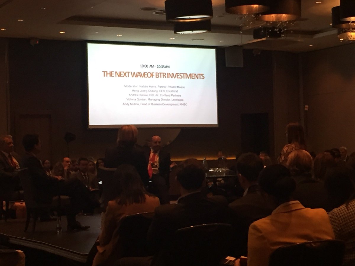 HaskollUK's tweet photo. A good day was spent when David attended the Build to Rent #conference on Wednesday discussing how #innovation and #design can add more value to a scheme. It was made even better when he won a bottle of champagne! https://t.co/YptuMOyXnX