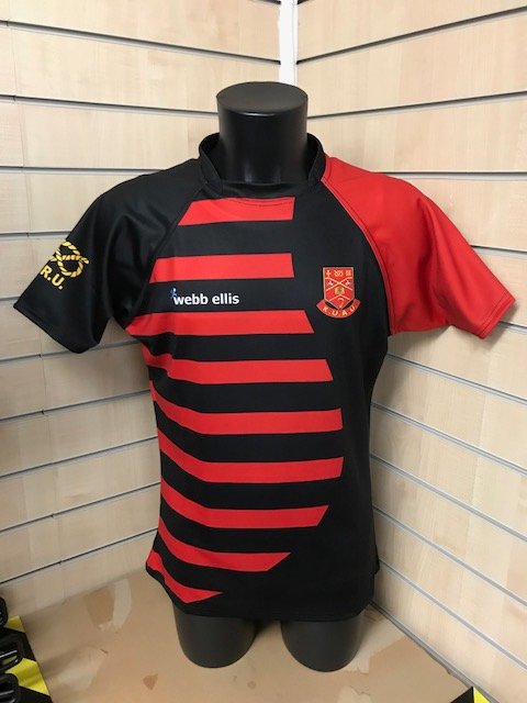<a href="/KeeleMensRugby/">Keele Mens Rugby</a>  , <a href="/Staffsrugby/">Staffordshire Rugby</a> 
 - the new webb ellis vapor-dri match shirts for Keele University men's team.