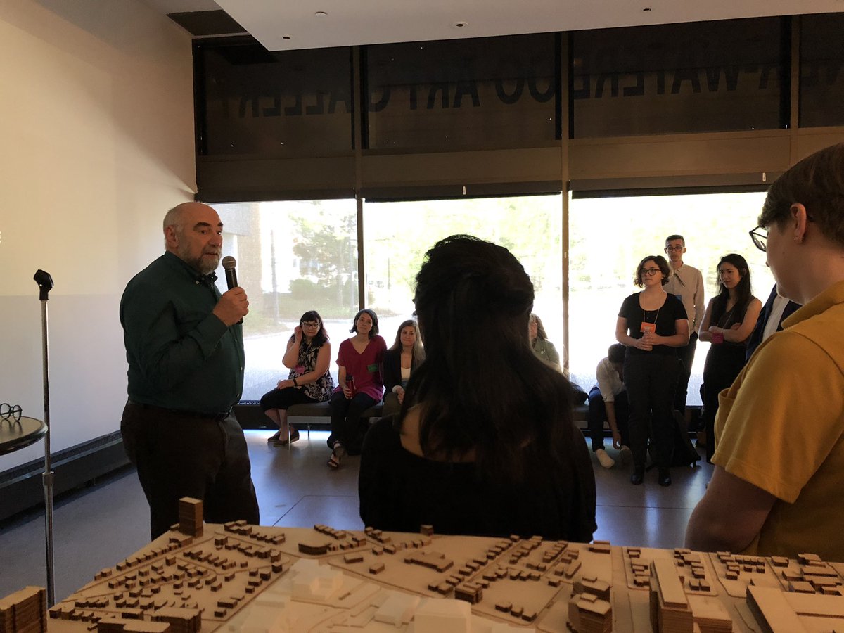 kwartgallery's tweet photo. We’ve gathered a wonderful team of architects, artists, engineers and civic and cultural leaders today for #KWAGCharrette, a full-day exercise to envision the possibilities for the Civic District. Rick Haldenby lays out the challenge this morning to our participants https://t.co/vJjY9ajkJ0