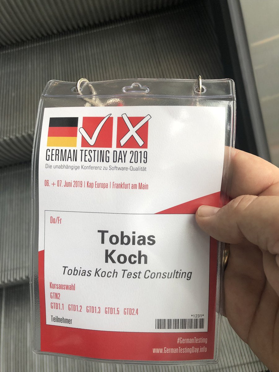 tokotronic1's tweet image. Joining #GermanTesting Day 2019
