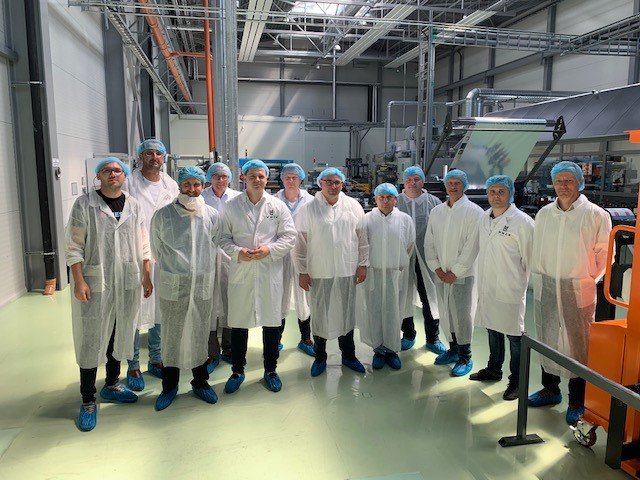 IMMER_GROUP's tweet photo. 🤝 Our proud partner @HPGraphicArts and their clients made a friendly visit to #IMMERDigital plant in 🇱🇻 #Ventspils recently. You are always welcome 😎 

☝️ Find out more about #digitalprinting with #HPIndigo on site: https://t.co/SjKIFGWWqg ⠀
⠀
#immergroup #digitalprinting https://t.co/uyM7JeuAce