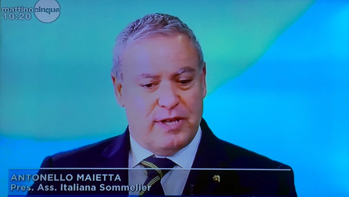 A <a href="/mattino5/">Mattino5</a>⁩ con ⁦<a href="/fede_panicucci/">Federica Panicucci</a>⁩ oggi il Presidente dell’AIS ⁦<a href="/antomaietta/">Antonello Maietta</a>⁩ ❤️❤️❤️