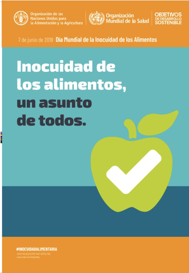 LuisMGallego's tweet photo. #Hoy es el #día #SeguridadAlimentaria #InocuidadAlimentaria #FoodFraud #Consumidores #CadenaAlimentaria #ControlAlimentario
#Enhorabuena a todos los #profesionales de este #sector
#hayqueseguir https://t.co/nOK5TlVgCS