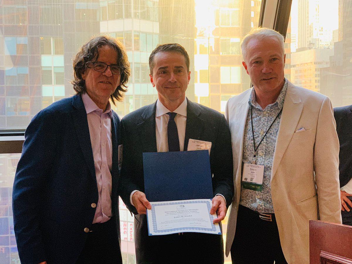 CHIhealth's tweet photo. Congratulations to Dr. James Wudel & the team at CHI Health Nebraska Heart for winning the poster presentation competition at #ISMICS in New York. #goodhappenshere #ISMICS2019 https://t.co/DgqFoU1Nmz
