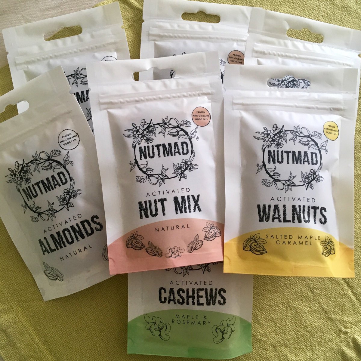 Look at these delicious nut packs that @nutmad has sent for our #YorkshireThreePeaks challenge tomorrow! We’re going to be super fuelled for those hills. Thanks @Nutmad_ ! #makeadventureshappen