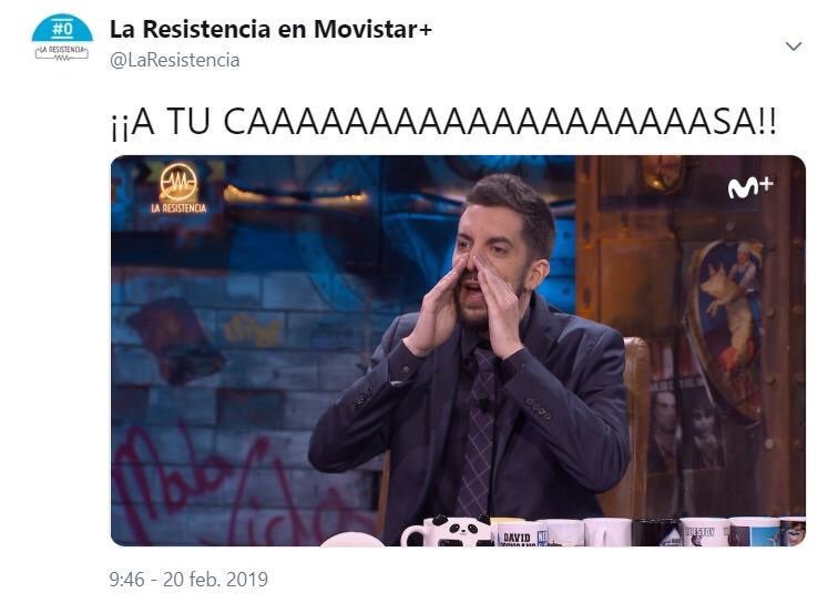 La Resistencia por M+ (@laresistencia) on Twitter photo 