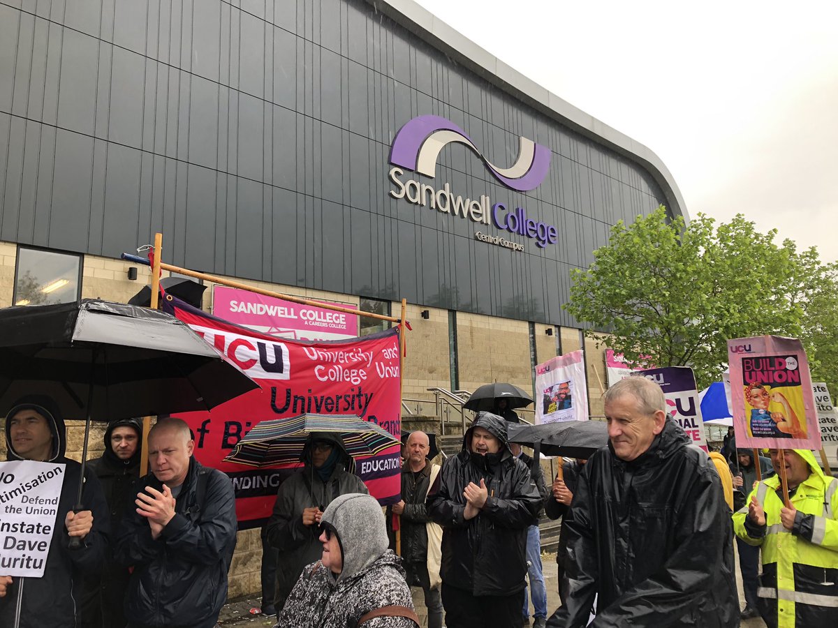 WestMidlandsFBU's tweet photo. We are appalled to learn of the unfair dismissal of our friend Dave Muritu on disproportional grounds by @sandwellcollege. Firefighters will be supporting Dave and the @ucu all the way on this. #ReinstateDaveMuritu

To help Dave, please sign this petition https://t.co/7YPoGFnZWc https://t.co/jB1nxAhOrJ