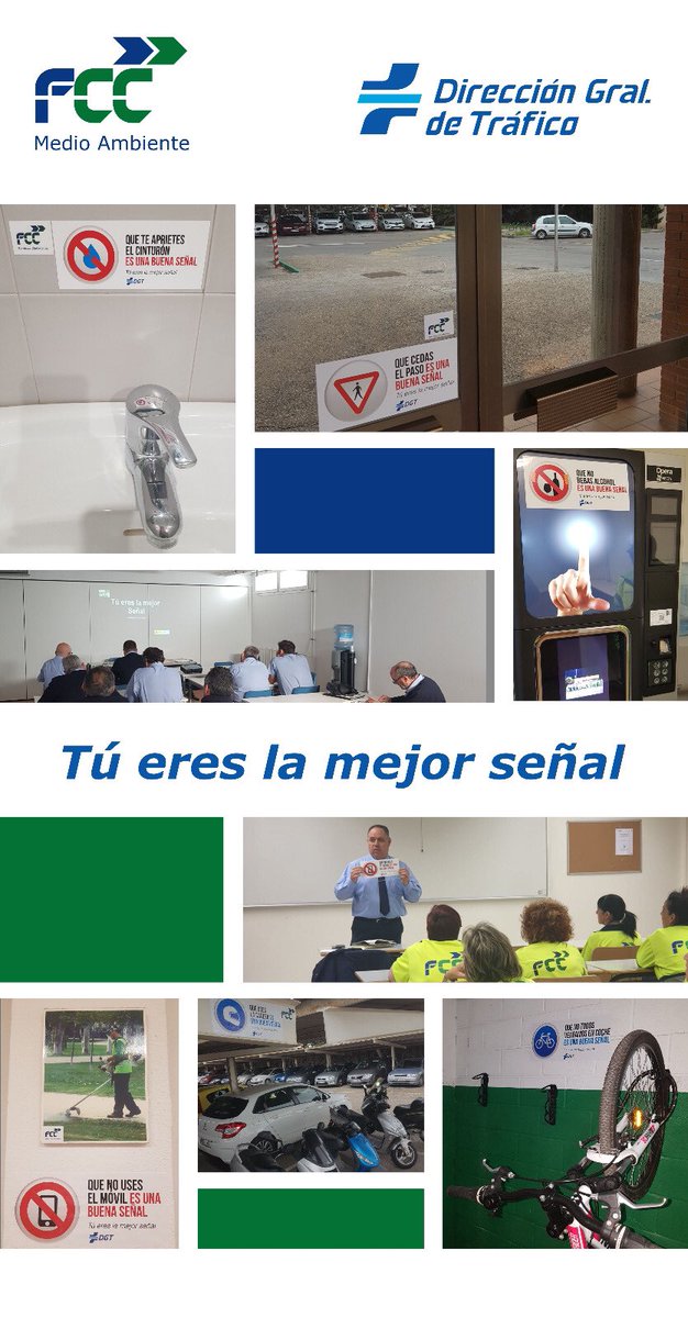 Acto de clausura de la campaña “TÚ ERES LA MEJOR SEÑAL” en <a href="/FCC_MA/">FCC Medio Ambiente</a> Aragón con <a href="/DGTes/">Dir. Gral. Tráfico</a>  y los comités de las contratas de limpieza pública de <a href="/zaragoza_es/">AyuntamientoZaragoza</a> y de limpieza de edificios de <a href="/unizar/">Universidad Zaragoza</a> 
#SeguridadVial #zaragoza