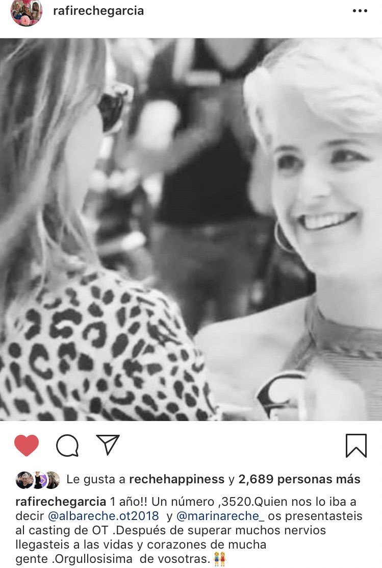 AlbaRechePeru's tweet photo. 📸| Preciosas palabras de La Rafi a un año de que Alba se presentará en el casting.... tengo el corazón inflado de tanto amor y orgullo por esta pequeñita 🤧💖💫 #RecheOneYear https://t.co/X2SJZbOwDP