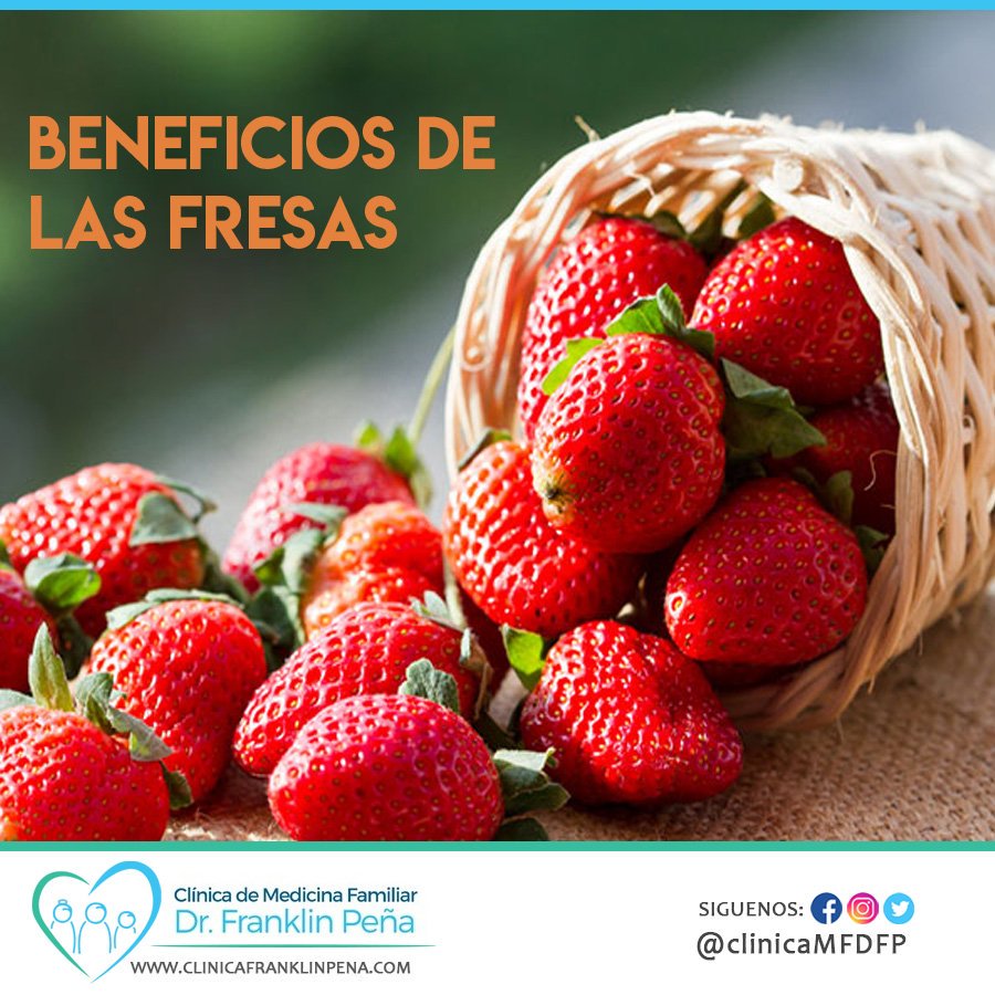 clinicaMFDFP's tweet photo. Beneficios de las fresas
1- Ayudan a bajar de peso
2- Reducen problemas cardiovasculares
3- Son un buen método hidratante
4- Te ponen de buen humor
5- Mantienen la piel en buen estado
6- Nos ayuda a lucir un pelo bonito
#TuSaludLoPrimero #Fresas #Beneficios https://t.co/wAsOus8niE