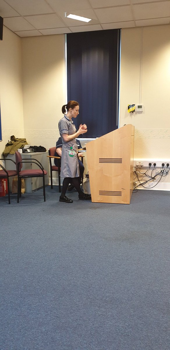 Last but by no means least, Briona from <a href="/OldhamCO_NHS/">Oldham Care Organisation</a> Specialist Palliative Care Team #Swan #onechance