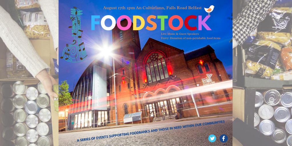 PaulDoherty___'s tweet image. Happy to announce our first Foodstock event of the year where
we will have some great live music and guest speakers. Entry is to each event is free, but we ask that you bring along items of non-perishable food in order to support local foodbanks and those in need. #Foodstock