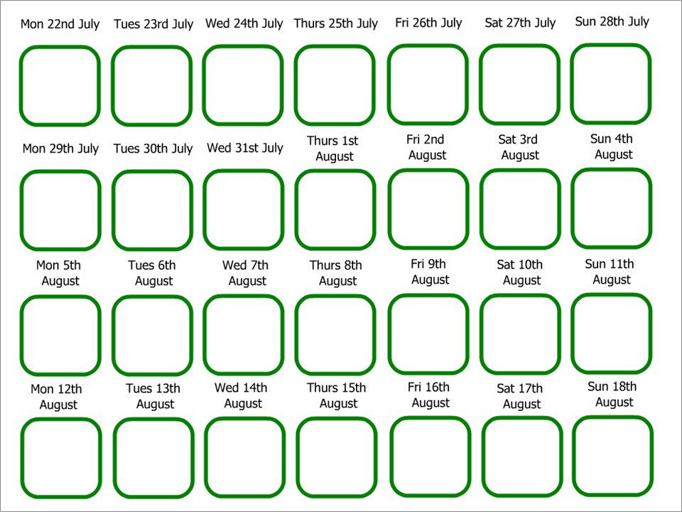 andyharley83's tweet photo. Visual Boardmaker summer holidays calendar for Fife Schools (3 pages = long holiday!!) Feel free to edit, share, etc. as you see fit #fifesls #fifeschools #boardmaker #visualssupport https://t.co/mbDqsJfWEj