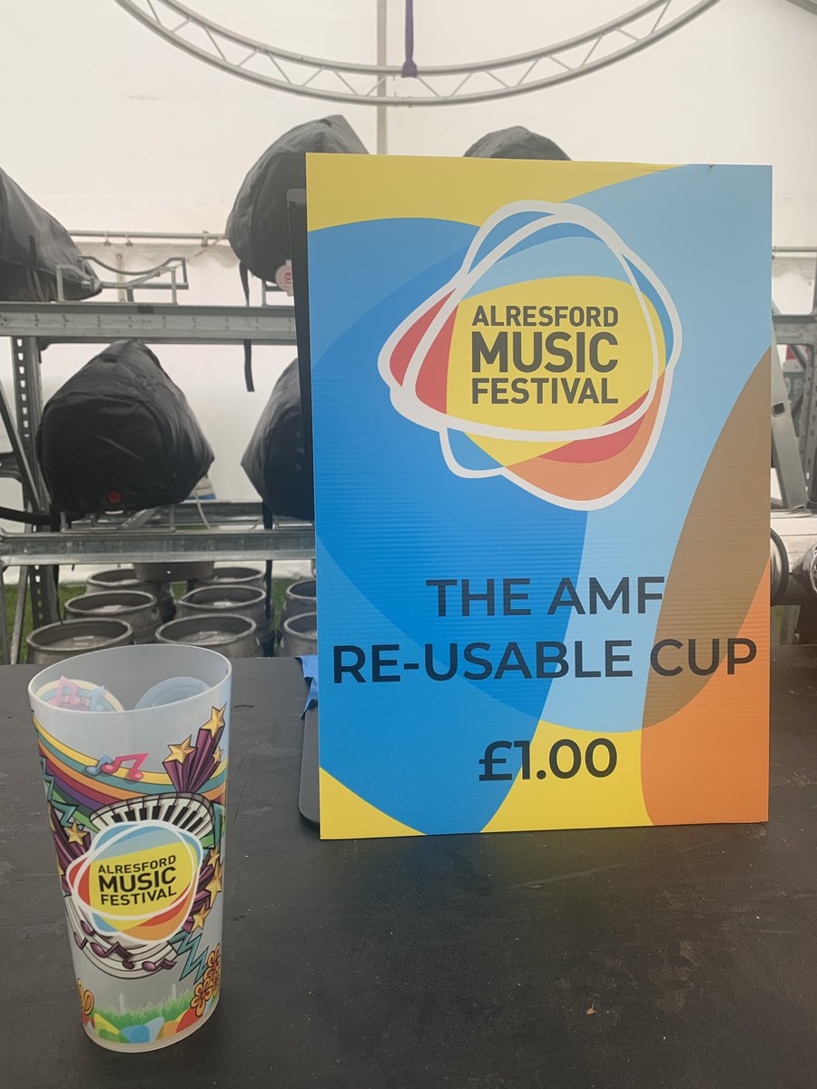 rchatzz's tweet photo. Cutting down on waste at this year’s festival #AMF19 https://t.co/2iQJpiakD6