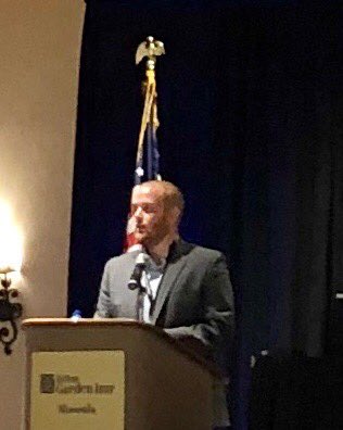 WRTS_symposium's tweet photo. David Lee ⁦@LeavittPartners⁩ covers consequences of a divided government for pricing, transparency and value—regulation vs. potential for legislative action. #WRTS2019 #Trustees https://t.co/EV1y9kn7LK