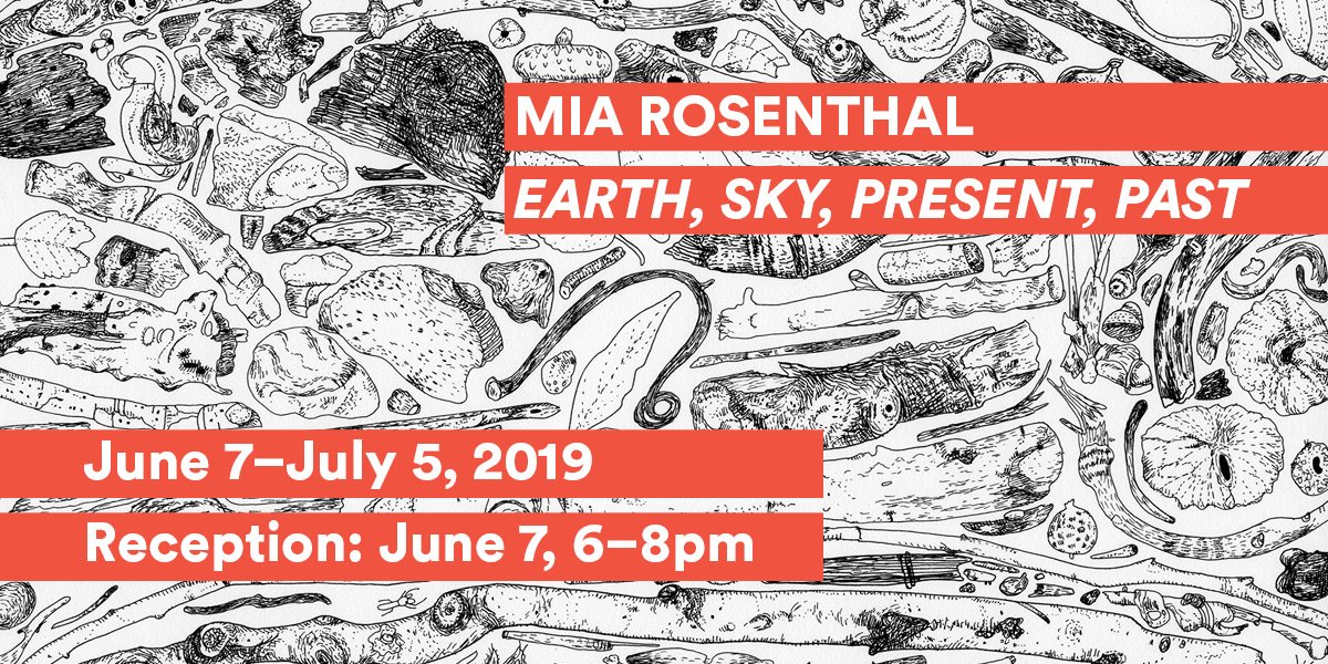 Join us tonight for the opening of Mia Rosenthal's "Earth, sky, present, past" at GALLERY Land Collective in <a href="/OldCityDistrict/">Old City Philly</a>!

bit.ly/2WSiub9