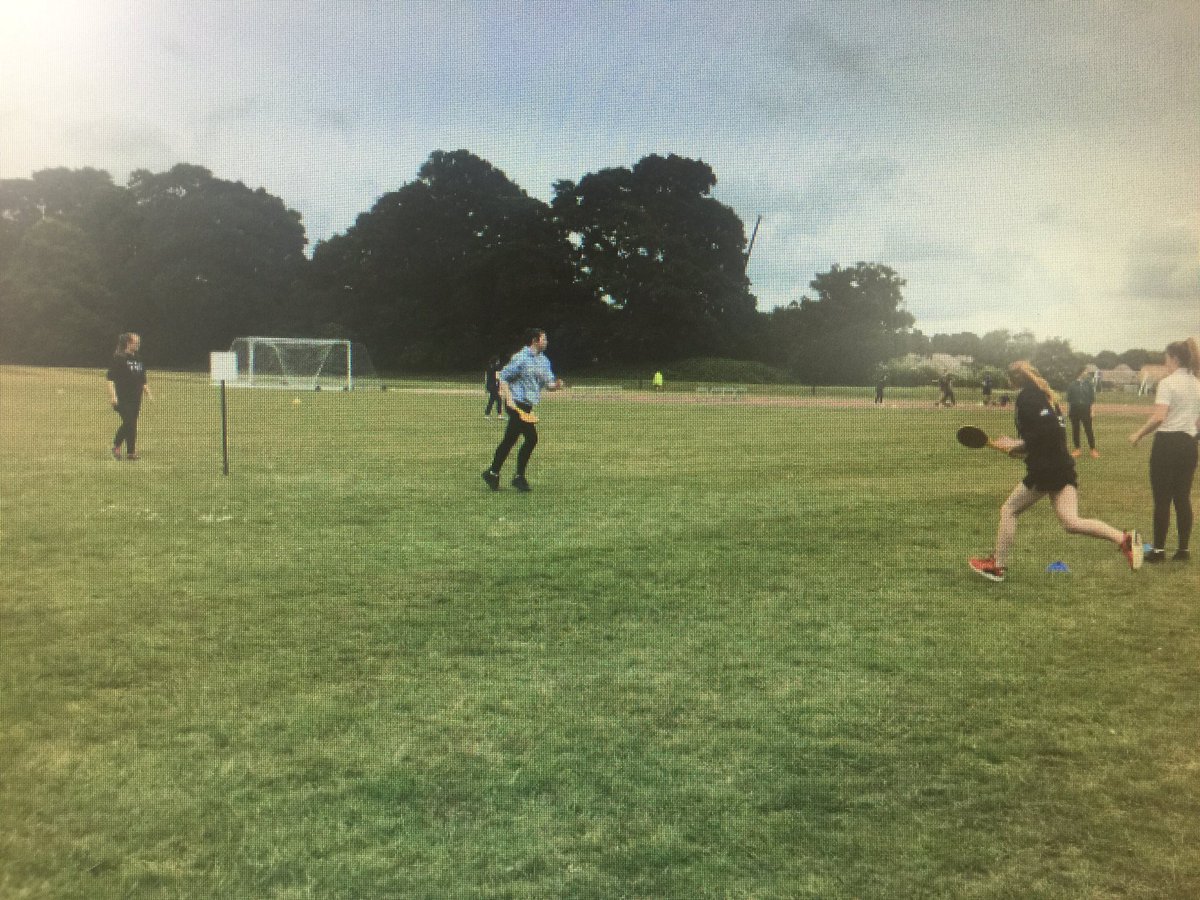 AngmeringSC's tweet photo. Thank you to Melissa Mantle @chiuni  for introducing SO many students to @Stoolball. 1,100 students from Kent, Sussex and Hampshire attended the Chi Uni Festival of Sport and had a go at our great game...loads of which now have contact details for their local club! #Stoolball https://t.co/I3NVXCo5NN