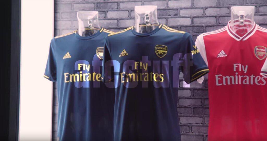 arsenal home away and third kit