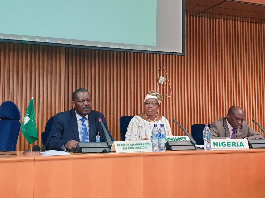 UNHCR_AU's tweet photo. "I wish to stress that both @ecowas_cedeao  and @Refugees share a common vision and belief that political solutions are needed to bring long-lasting peace and stability in the all-region, and in the continent as a whole", Mr. Chanda of @UNHCR_AU at the #ECOWAS 44th anniversary. https://t.co/7JXui4y5q9