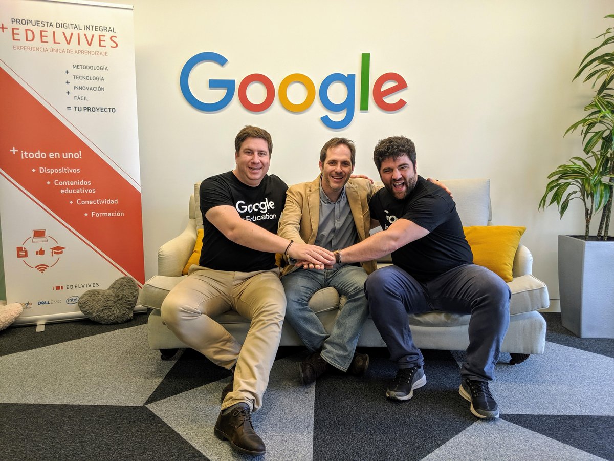 MasEdelvives's tweet photo. Cuando el trabajo es reconocido https://t.co/WkBdYKjJVF 
@Edelvives @GoogleForEdu #educacion #pdpartner #masedelvives #Madrid  @GonzaloETC @MarcSanzLopez @ArturoCavanna https://t.co/vMdZ4XR0j4