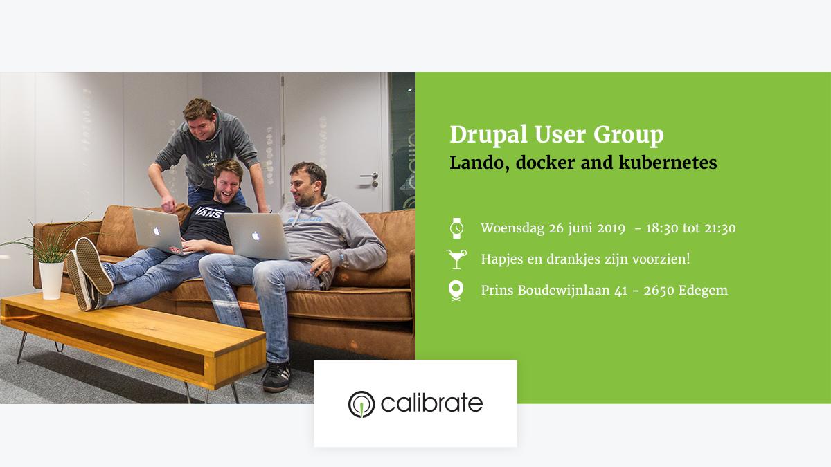 calibrators's tweet photo. Mark the date en schrijf je in! Interessante gastsprekers @Legovaer en Nils Peeters verwelkomen je bij @calibrators op 26/6 om te praten over #Lando #Kubernetes en #Docker. #devops #drupal #dug #drupalusergroup https://t.co/hBKoCAXVzf https://t.co/SkQGfoxcKG