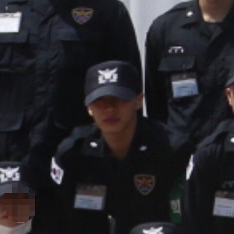 Hello police! Can’t wait to see Dongwoon in his police uniform too.(Photo credit to the rightful owner)