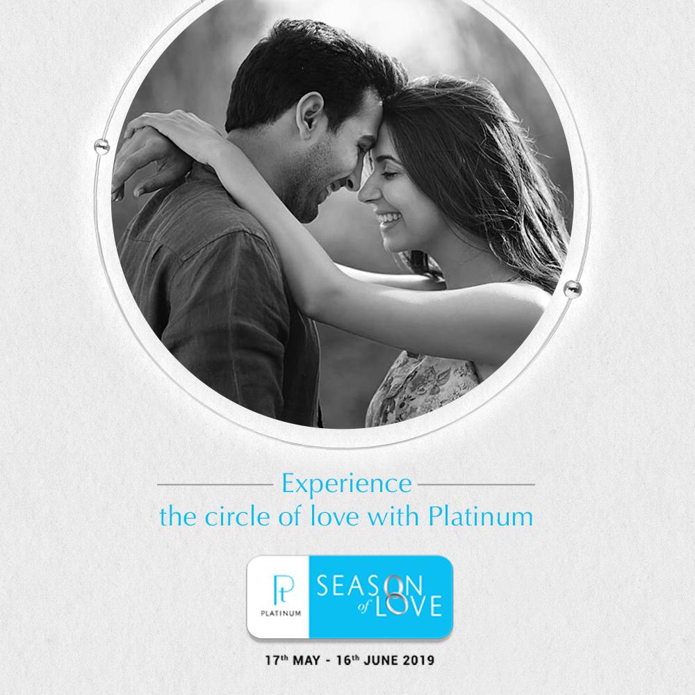 Looking for that perfect symbol to celebrate your rare love? Experience love like never before during the #SeasonOfLove by celebrating with Platinum Love Bands! This platinum #Seasonoflove on making a purchase before June 16, 2019 and you could win more platinum.