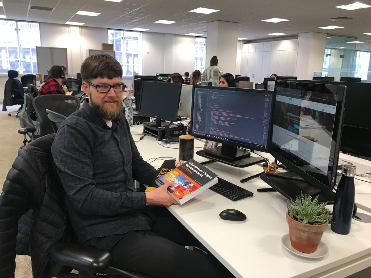 ResDiary's tweet image. Aurimas, our WordPress Developer (&amp;amp; beard aficionado) uses ResDiary&apos;s #libraryproject to hone his coding skills. 
This month he&apos;s reading PHP Objects, Patterns, and Practice, &amp;amp; WordPress Development Plugin Cookbook. Maybe he&apos;ll whip us up some &quot;Java Cakes&quot;...👩‍🍳👨‍🍳