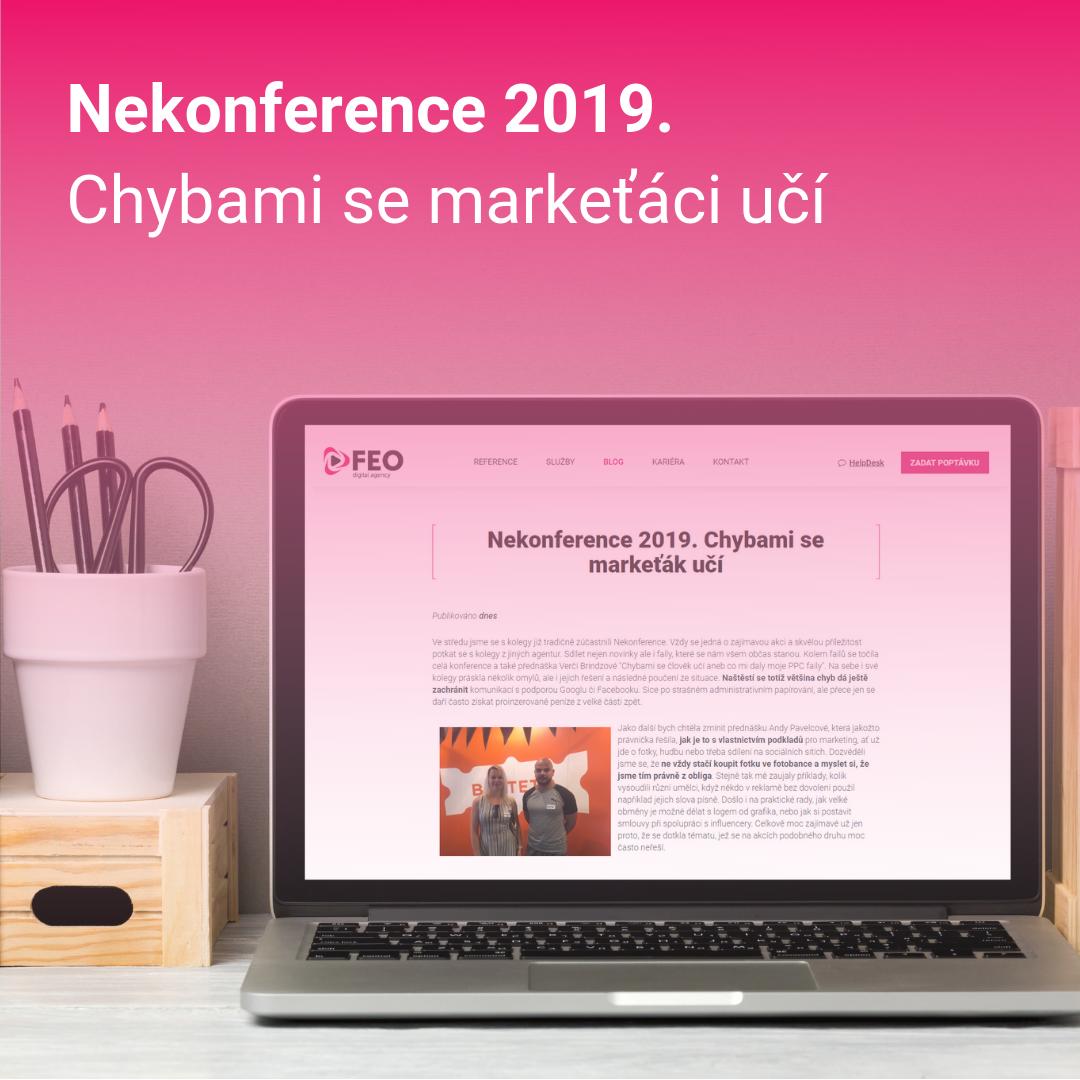 FEOagency's tweet photo. Co se řešilo ve středu na Nekonferenci? A co na letošní ročník říká naše accountka Andy? 👉 Dočtete se právě teď u nás na blogu ;) ➡ https://t.co/SgdEUWO49q #nekonference2019 https://t.co/a7dXa2dy29