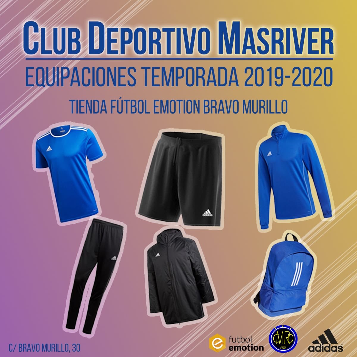 Ni los cuadros de la equipación del <a href="/FCBarcelona_es/">FC Barcelona</a> ni la clásica del <a href="/realmadrid/">Real Madrid C.F.</a> ⚡️ ¡Este año se va a llevar la EQUIPACIÓN MASRIVERA! 🤩🔵⚫️🔝 #OrgulloAzzurro