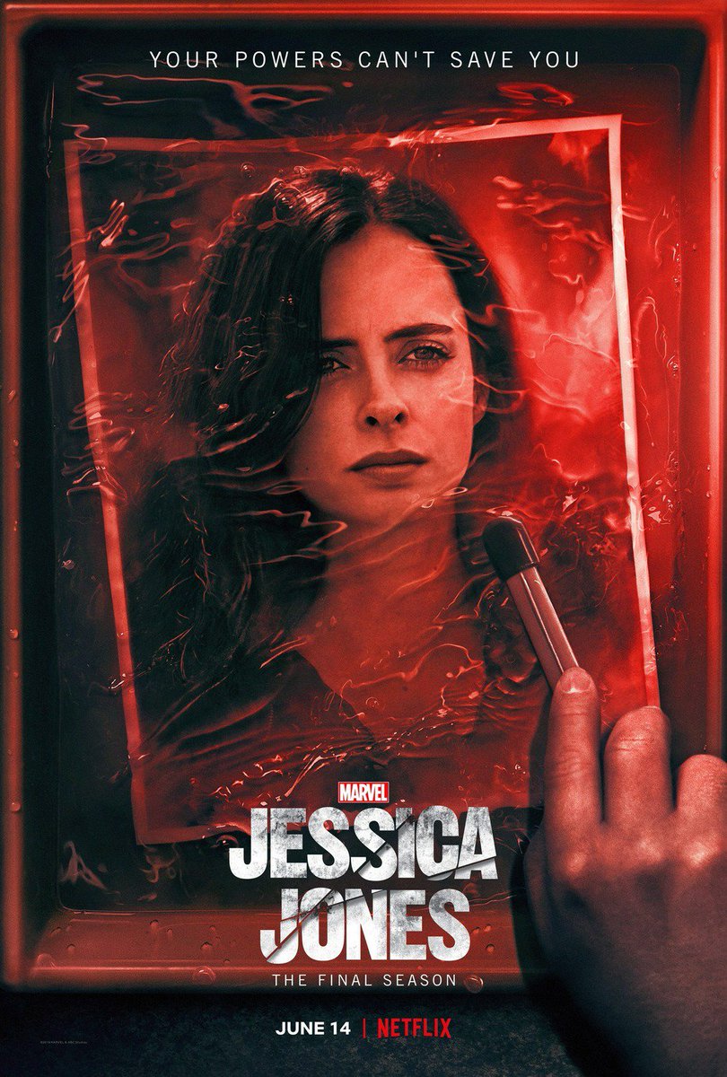 Novo pôster da terceira e última temporada de Jessica Jones