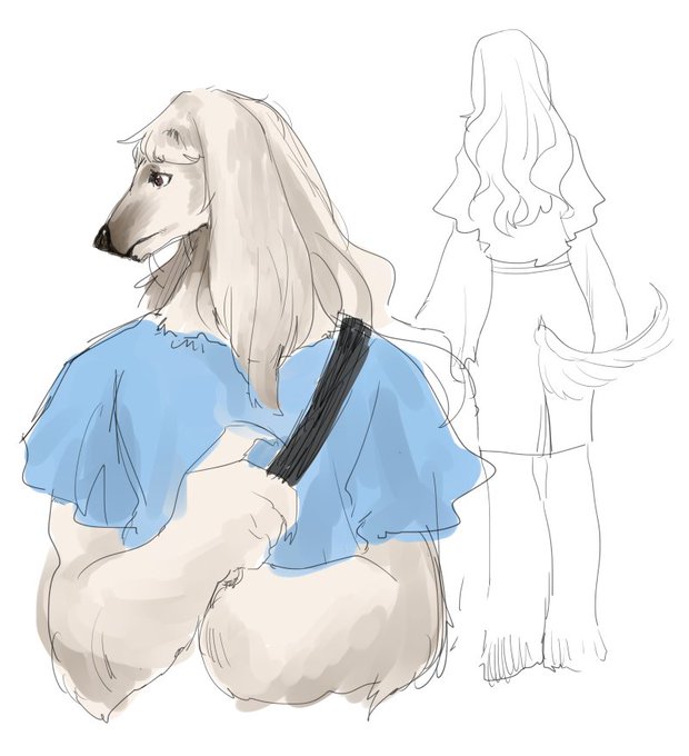 おねえさんイヌ 