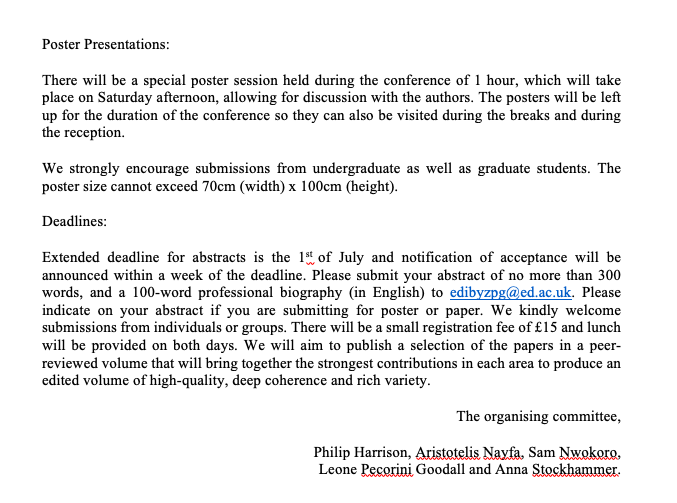 UoE: Late Antique Byzantine & Islamic Society. tweet media