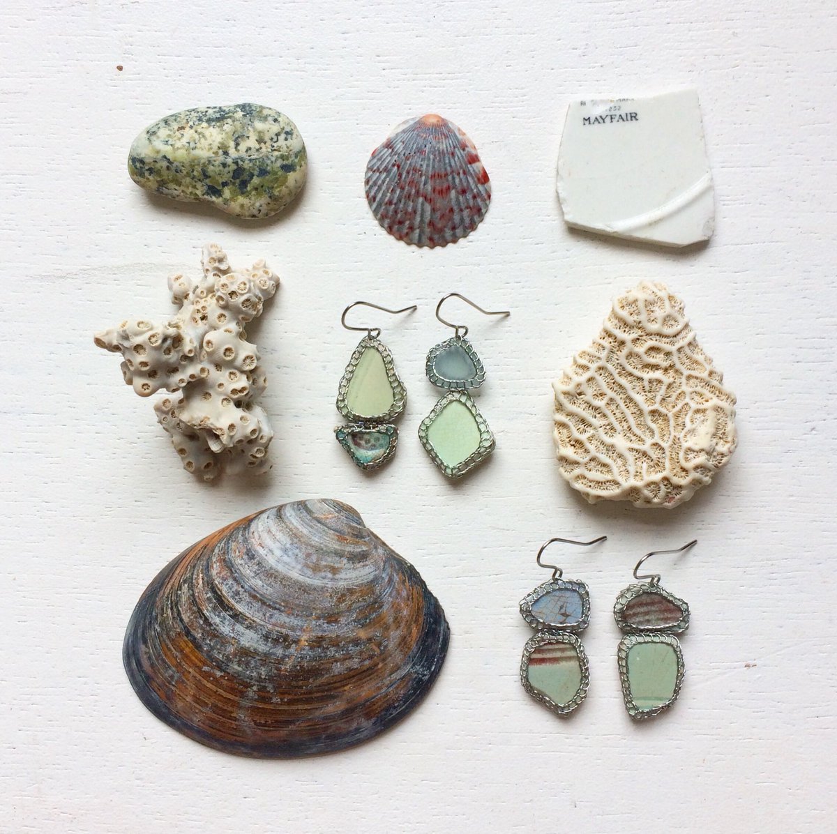 Ahoy! Listed some new sea pottery pieces in my <a href="/folksy/">folksy</a> shop goo.gl/skOhEK Nice summery bright hues and crackled glazes! ☺️ #seaglass #brighton