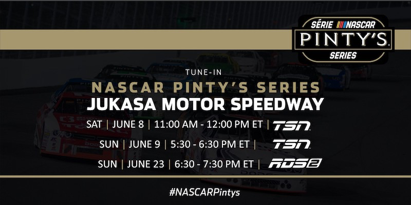 ehrt3r's tweet photo. Watch the @NASCARPintys #APC200 from @JukasaMotor Saturday June 8th at 11am on @TSN_Sports @NASCARonTSN #NASCARPintys #NASCAR https://t.co/Y0Z4Wkg9H5