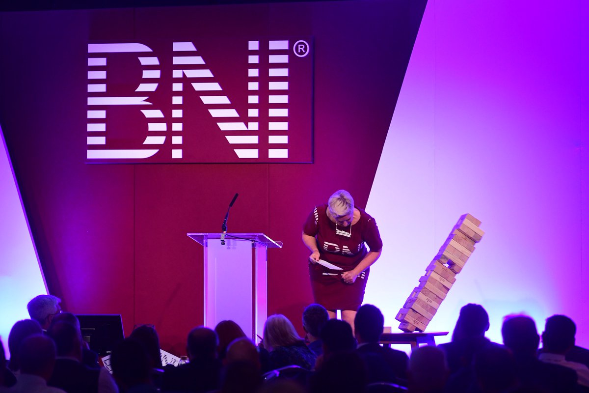 BNI Executive Director Gill Sawdon was a smash hit at this year's conference with her presentation about Traditions + Innovation! #BNIDC19