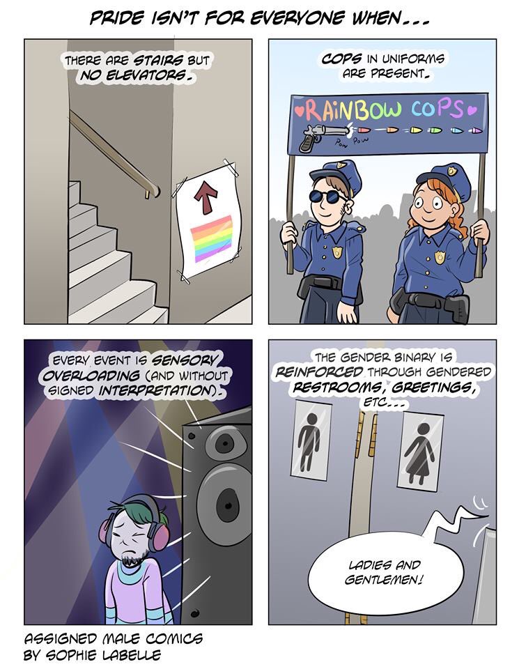 AssignedMale's tweet photo. ... When you need to pay to access the events, when the events revolve around alcohol consumption, when you need to walk long distances... https://t.co/lFfx9iEjWI