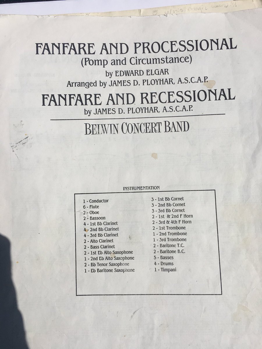 ptwigsmusic's tweet photo. The optional ending to A gives me panic attacks! #graduation #banddirectorproblems https://t.co/ISjmvkmL6k