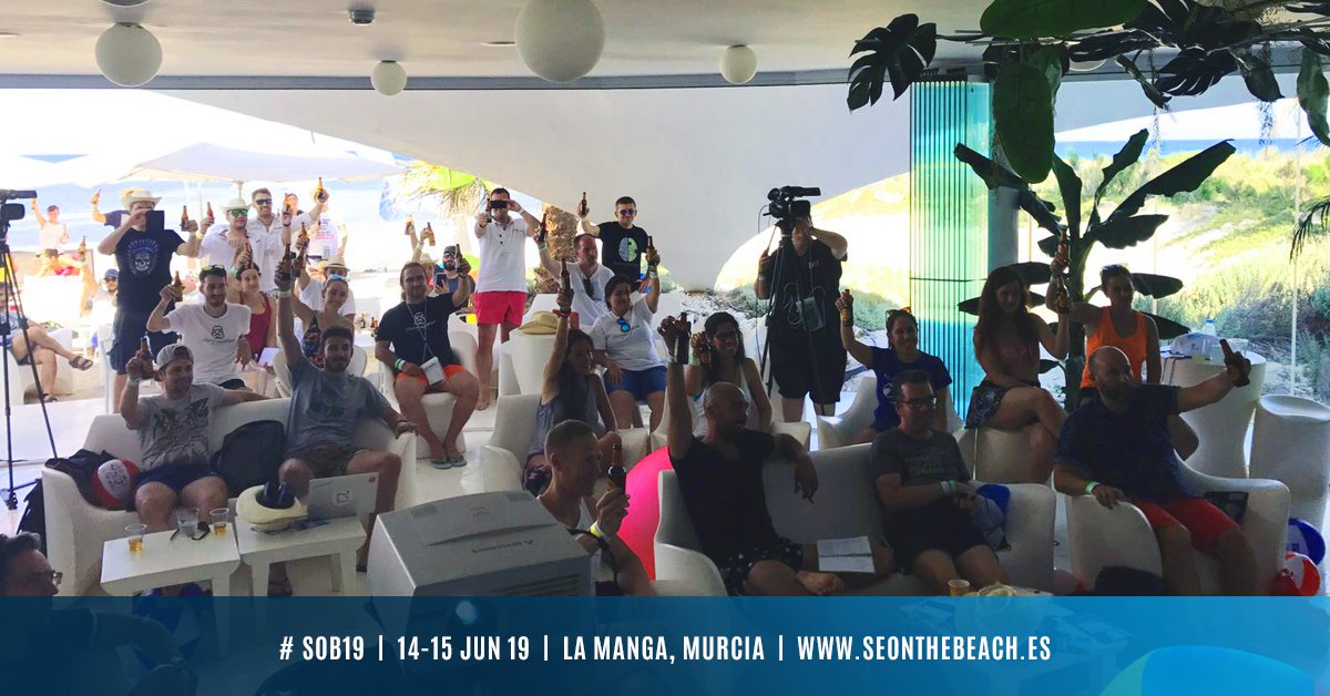 seonthebeach's tweet photo. 🔹¡Un brindis!🍻 ¡Porque dentro de una semana a estas horas estaremos todos juntos en #SOB19! 🏝
👉🏽Aprendiendo de los mejores, disfrutando del #beachworking y el #beerworking, y sobre todo, ¡VIVIÉNDOLO! 😎🙌🏽
#SEonthebeach #SOB19iscoming https://t.co/i1W0KWVxYn