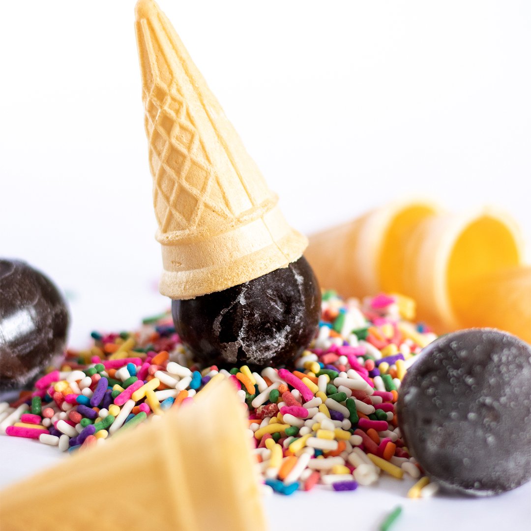 Skip the guilt (and the extra sugar) this summer! Go for our sweet, low cal Frozen Bites.