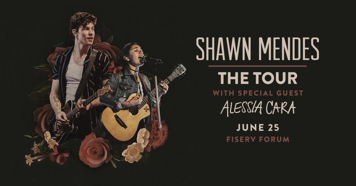 DeerDistrict's tweet photo. 🚨GIVEAWAY ALERT🚨

Shawn Mendes performs for the first time @FiservForum on June 25! 
RT for a chance to win tickets!! 🎟️ https://t.co/FhwCQ7UQBs