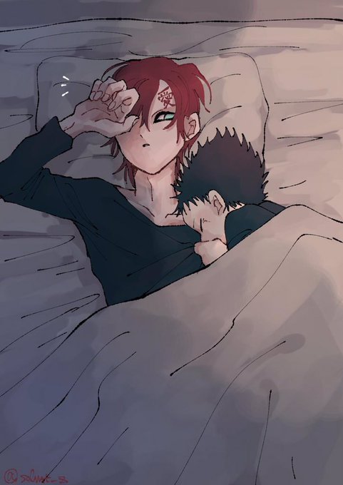 我愛羅のtwitterイラスト検索結果