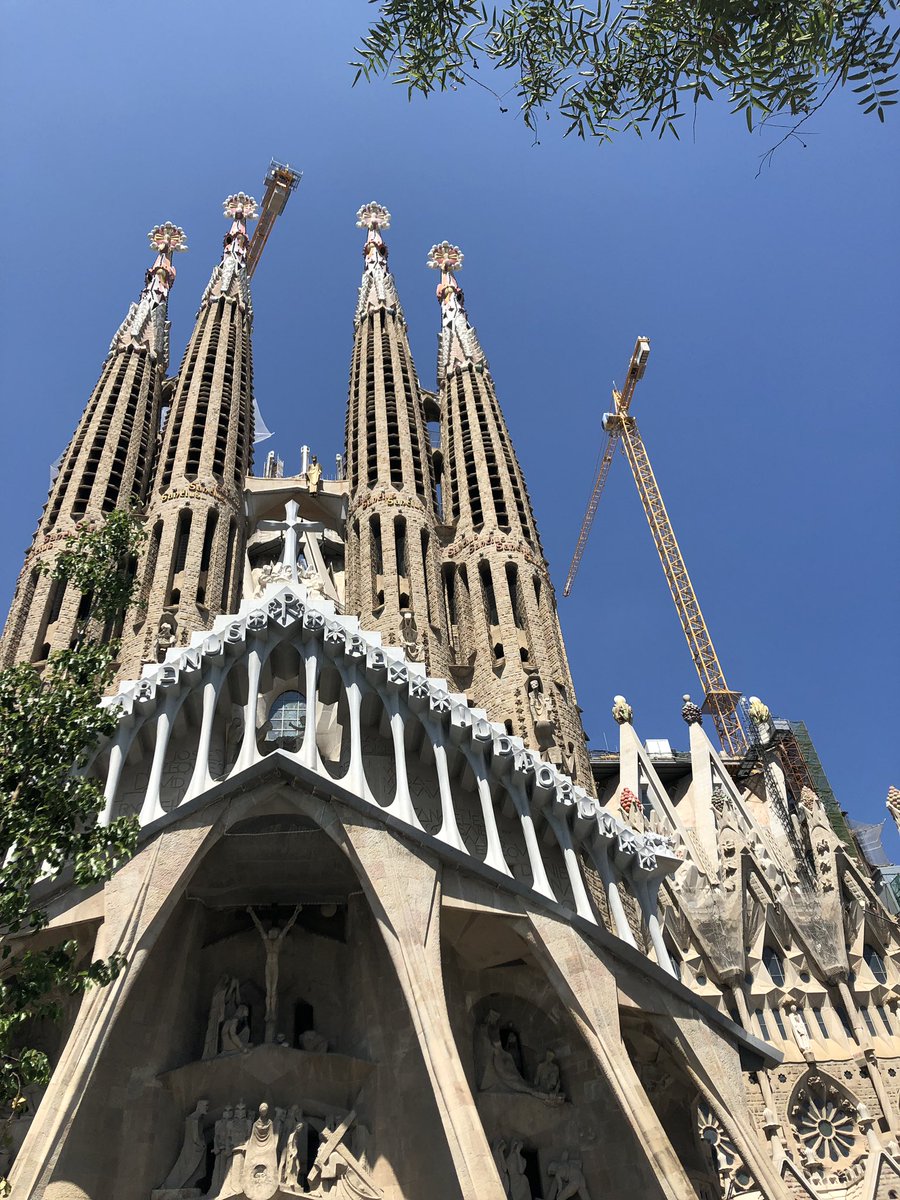 MaxFineDay's tweet photo. The groundbreaking for the Basilica De La Sagrada Familia in Barcelona happened 137 years ago.
I bet if they spent less time colonizing the world, and more time building, this place would be done by now just sayinโ.
#Tsssa #TravellingWhileNative https://t.co/fZUs387tVQ